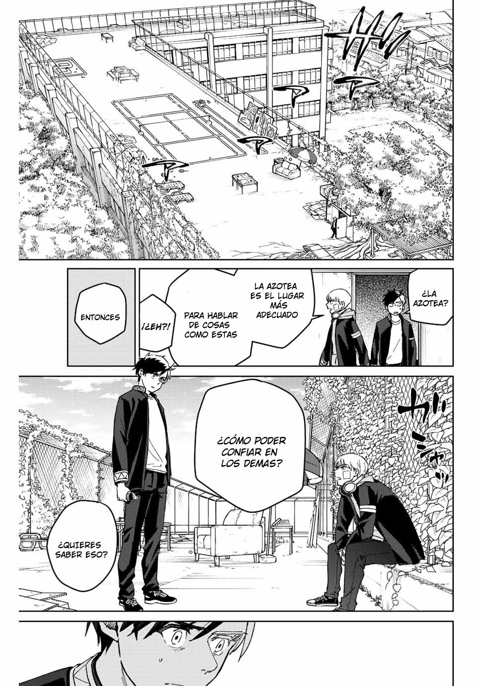 WIND BREAKER Capitulo 58: La conversación página 14