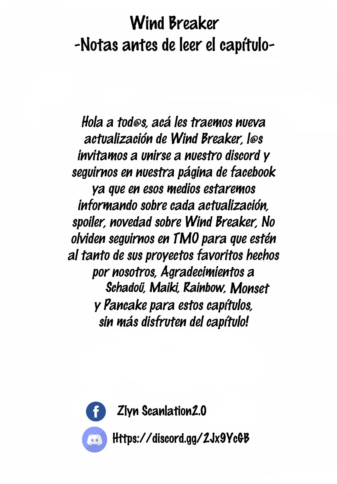 WIND BREAKER Capitulo 58: La conversación página 3