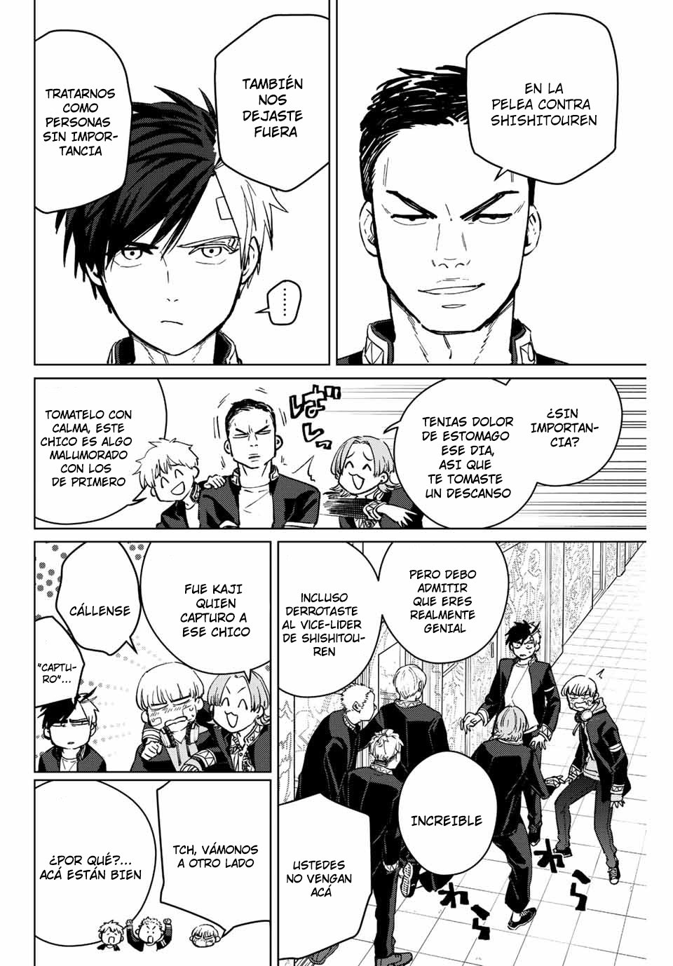 WIND BREAKER Capitulo 58: La conversación página 7