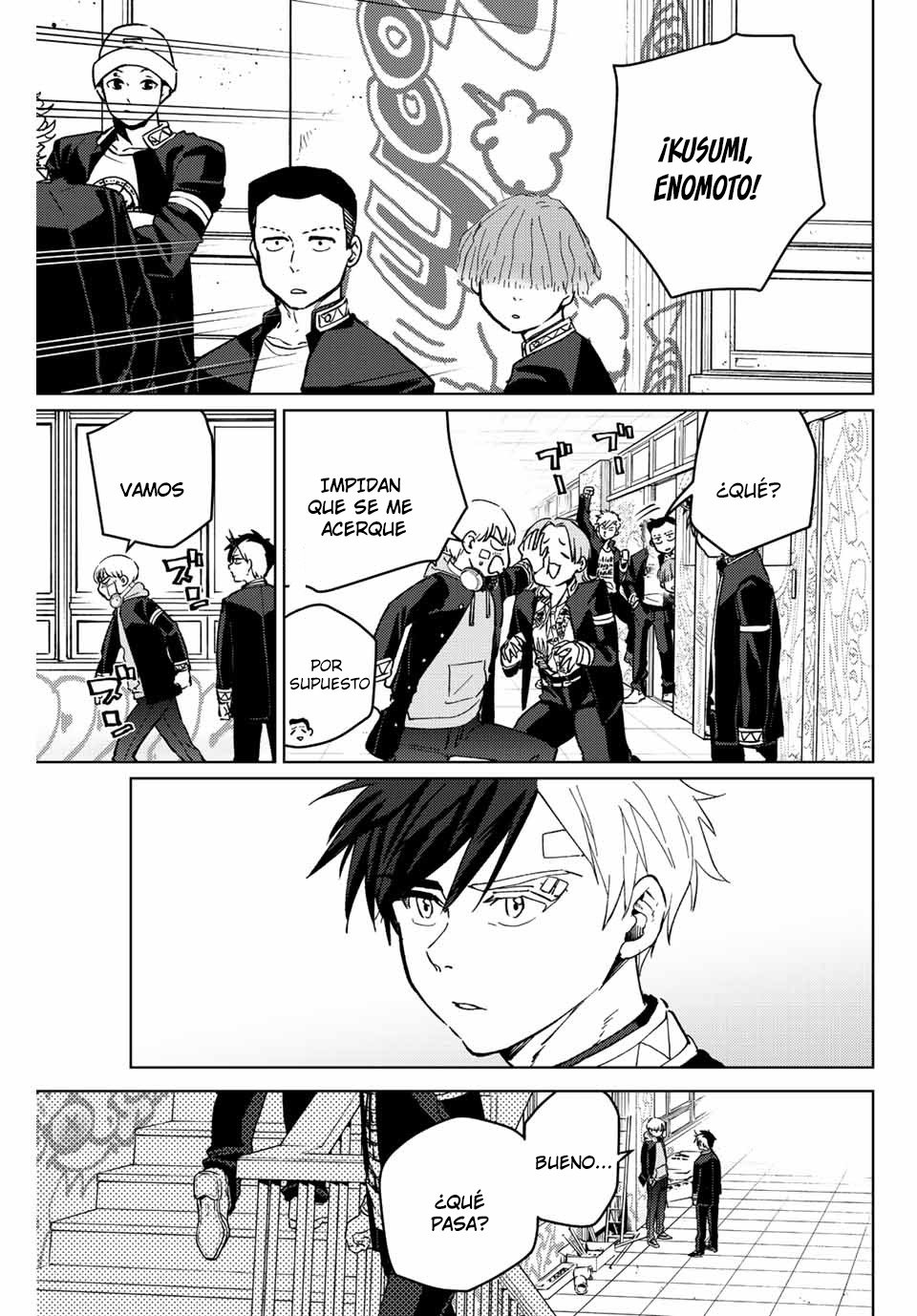 WIND BREAKER Capitulo 58: La conversación página 8