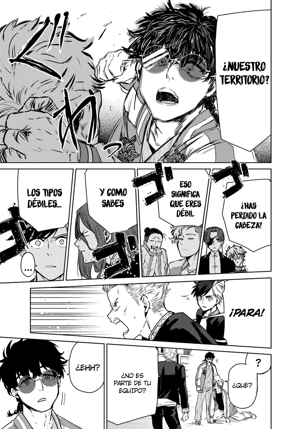 WIND BREAKER Capitulo 6: Provocar página 10