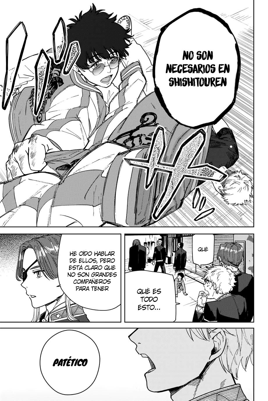 WIND BREAKER Capitulo 6: Provocar página 12