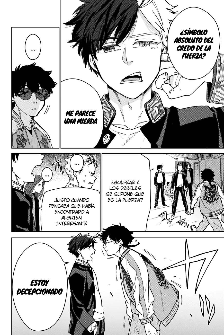 WIND BREAKER Capitulo 6: Provocar página 13