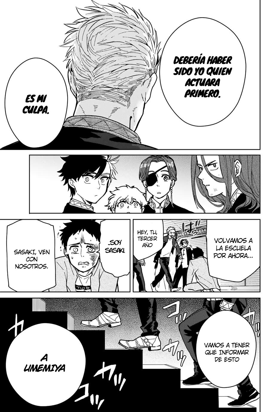 WIND BREAKER Capitulo 6: Provocar página 18