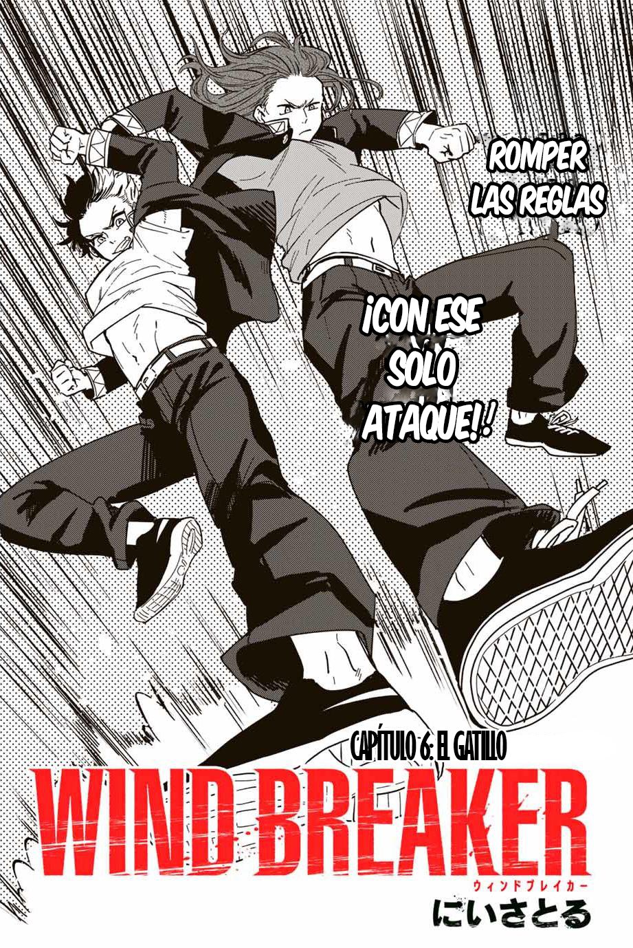 WIND BREAKER Capitulo 6: Provocar página 2