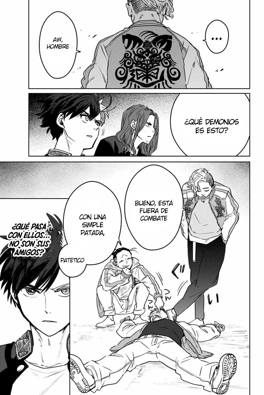 WIND BREAKER Capitulo 6: Provocar página 4