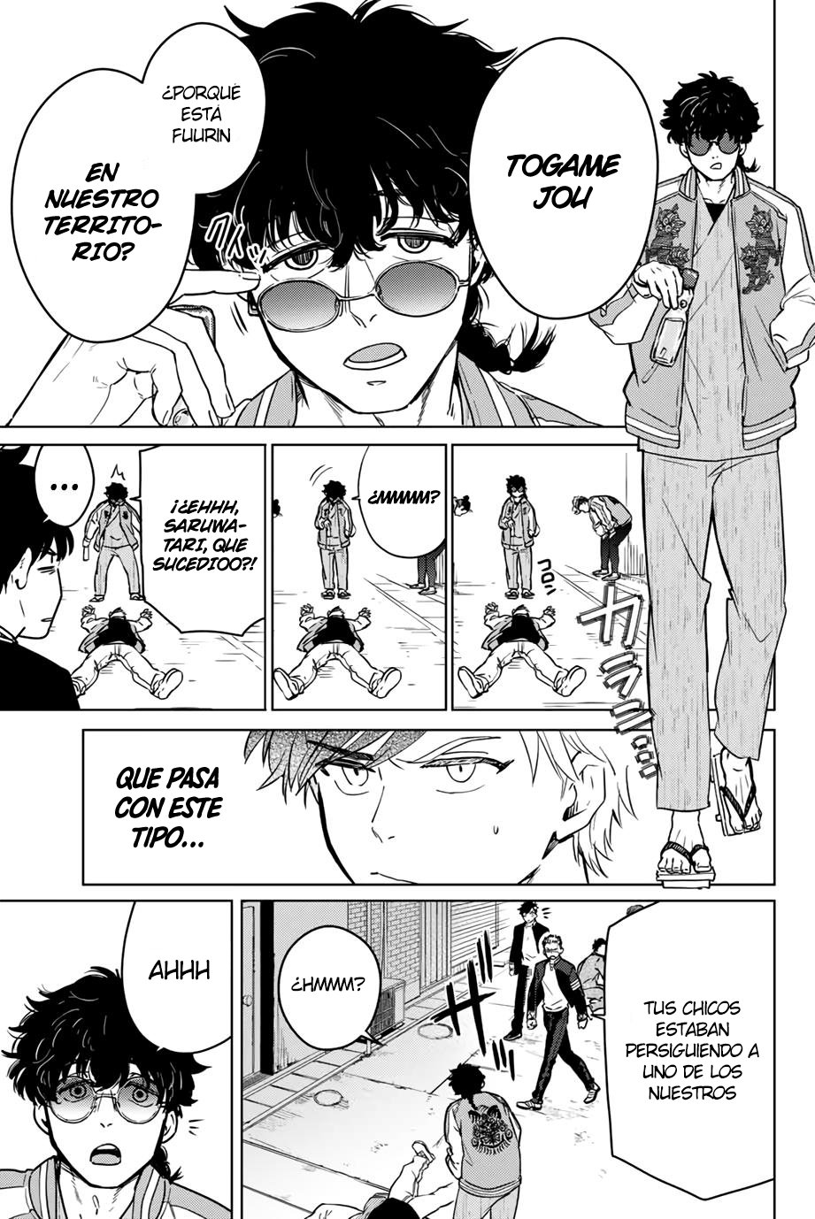 WIND BREAKER Capitulo 6: Provocar página 6