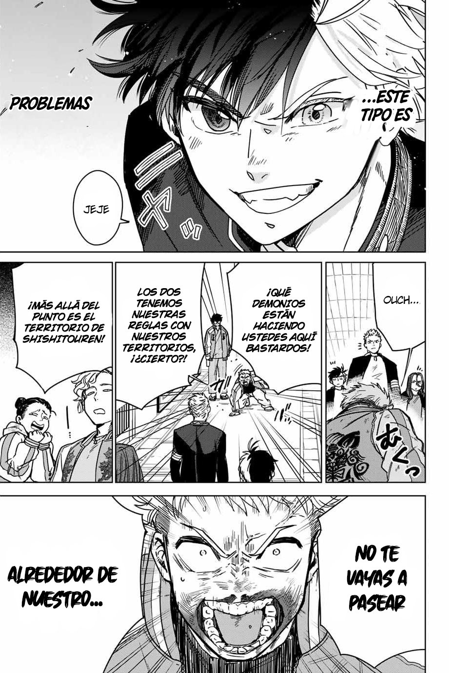 WIND BREAKER Capitulo 6: Provocar página 8