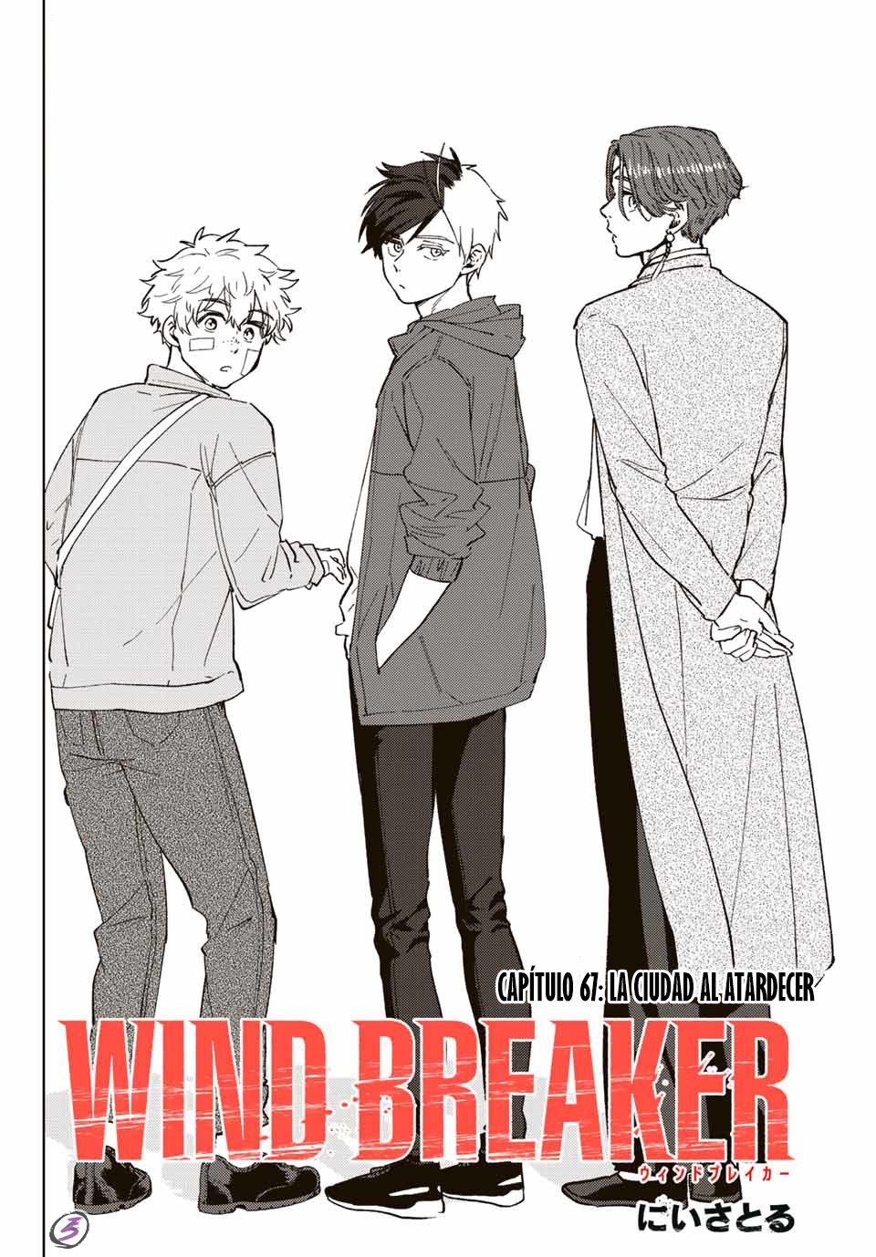 WIND BREAKER Capitulo 67: La ciudad al atardecer página 4