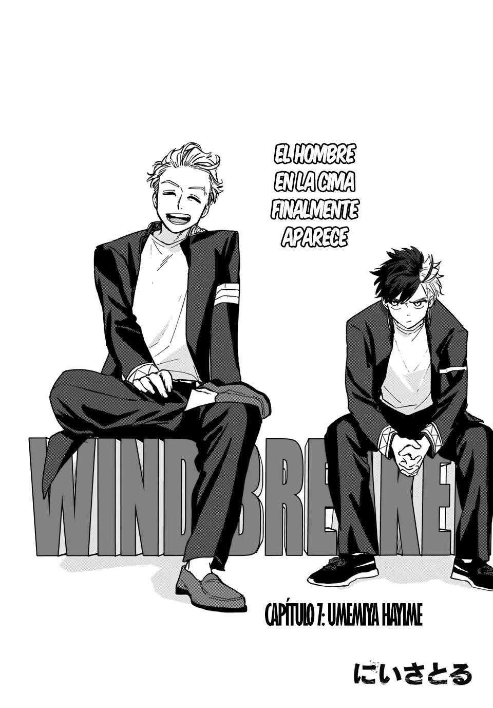 WIND BREAKER Capitulo 7: Umemiya Hajime página 2
