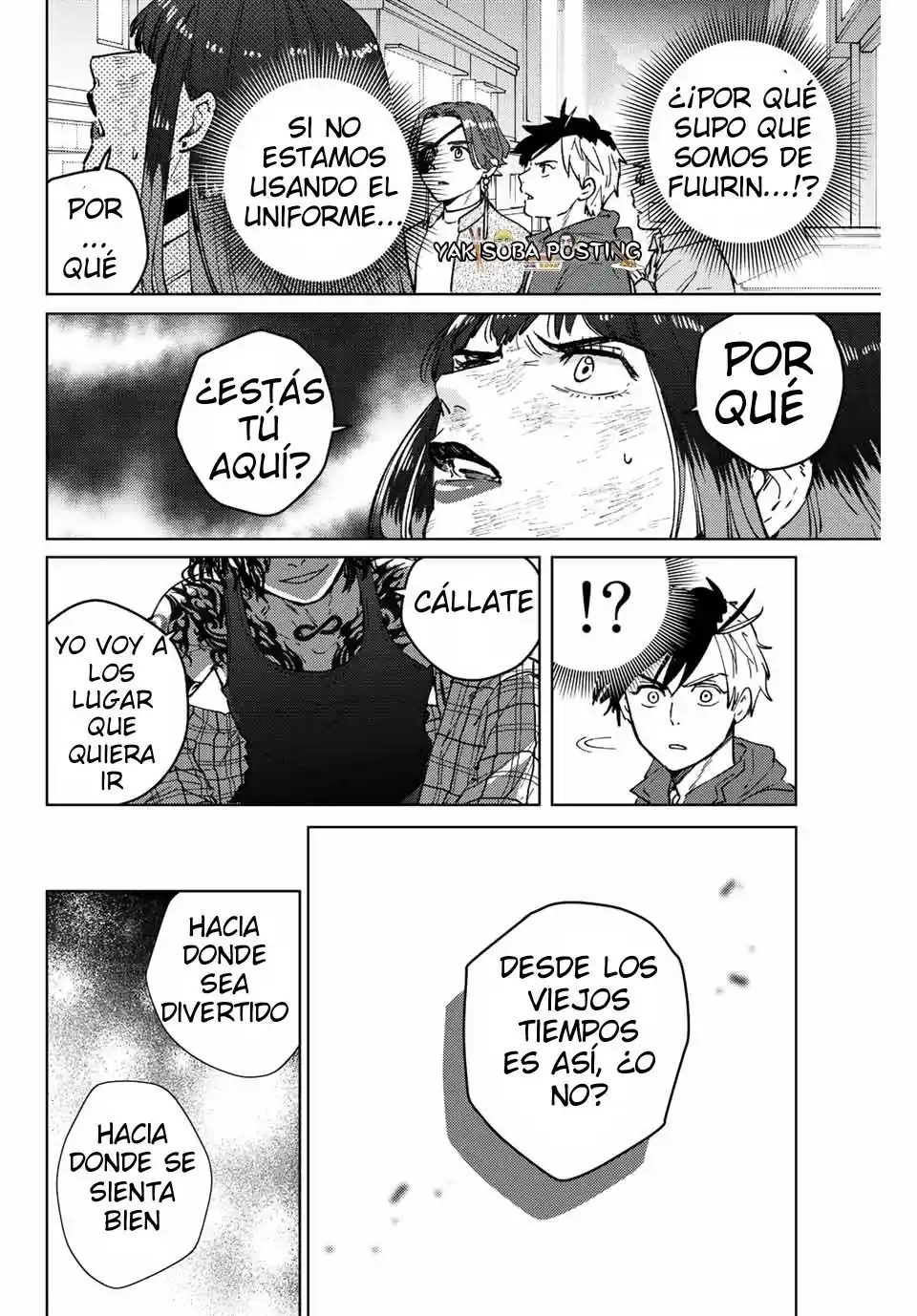WIND BREAKER Capitulo 84: Palabras Bonitas página 21