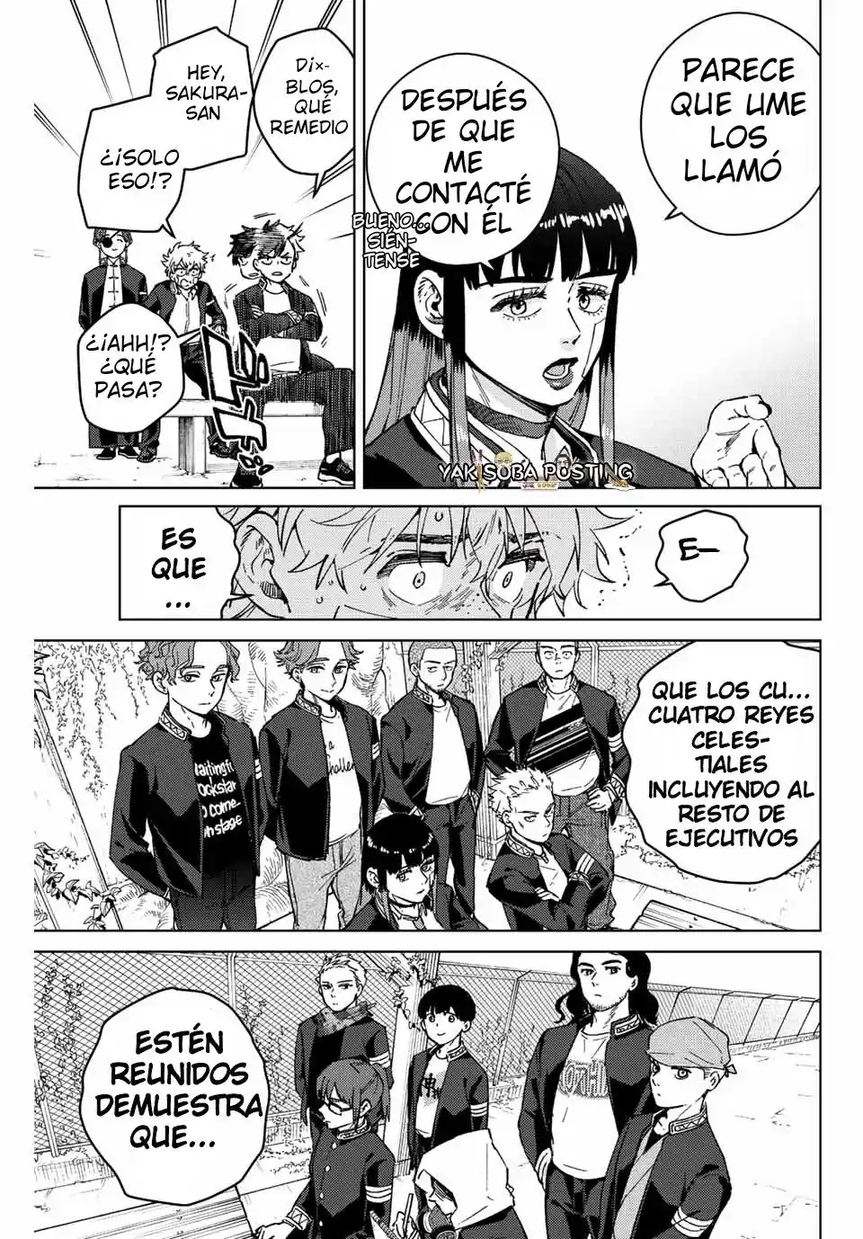 WIND BREAKER Capitulo 88: Reunión de Emergencia página 4