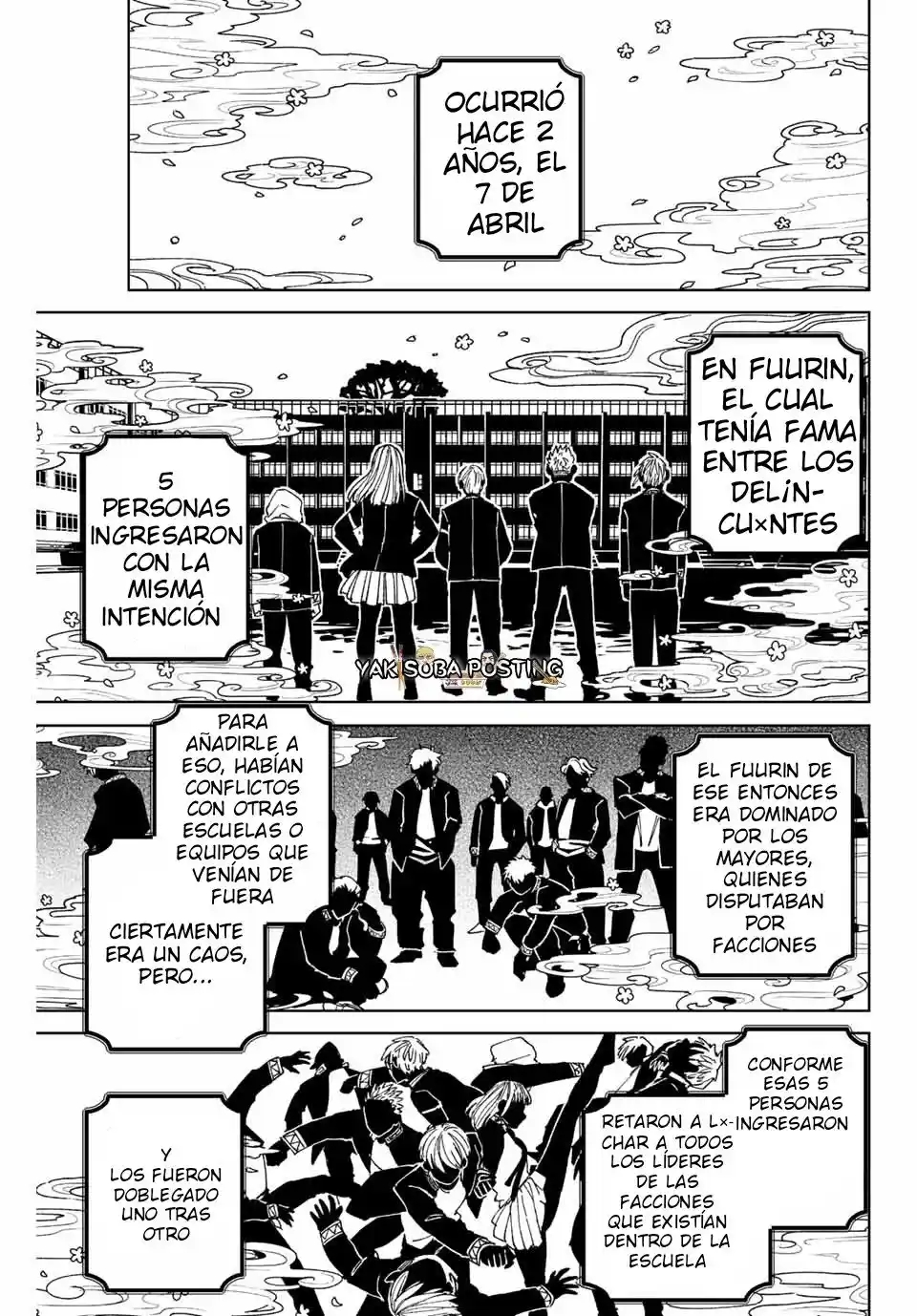WIND BREAKER Capitulo 89: Los Viejos Días página 4