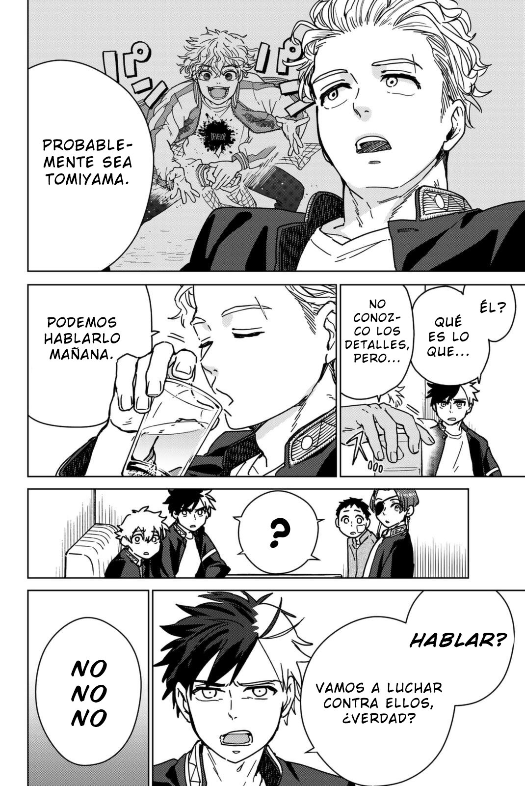 WIND BREAKER Capitulo 9: La noche antes de la pelea página 15