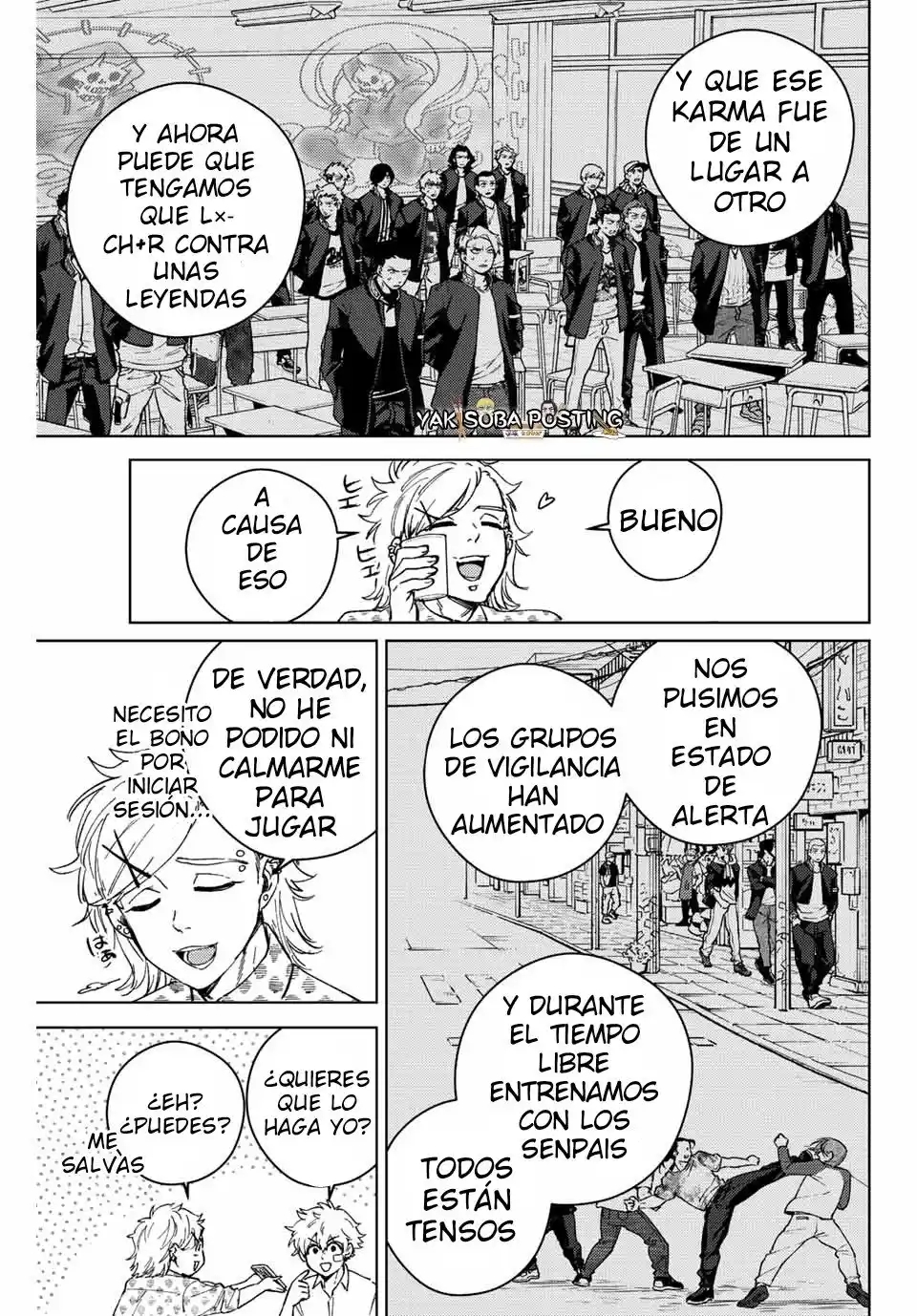 WIND BREAKER Capitulo 91: Para quien es la fuerza página 11