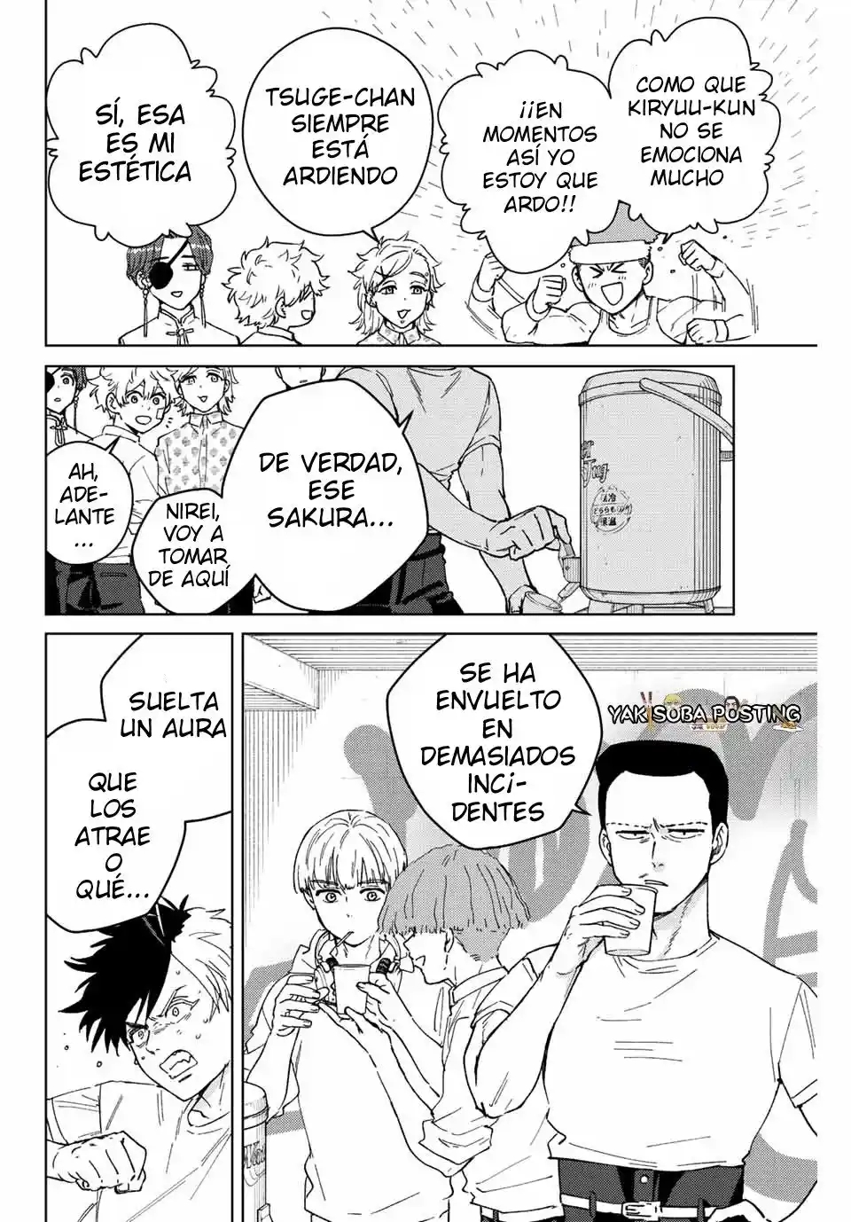 WIND BREAKER Capitulo 91: Para quien es la fuerza página 12