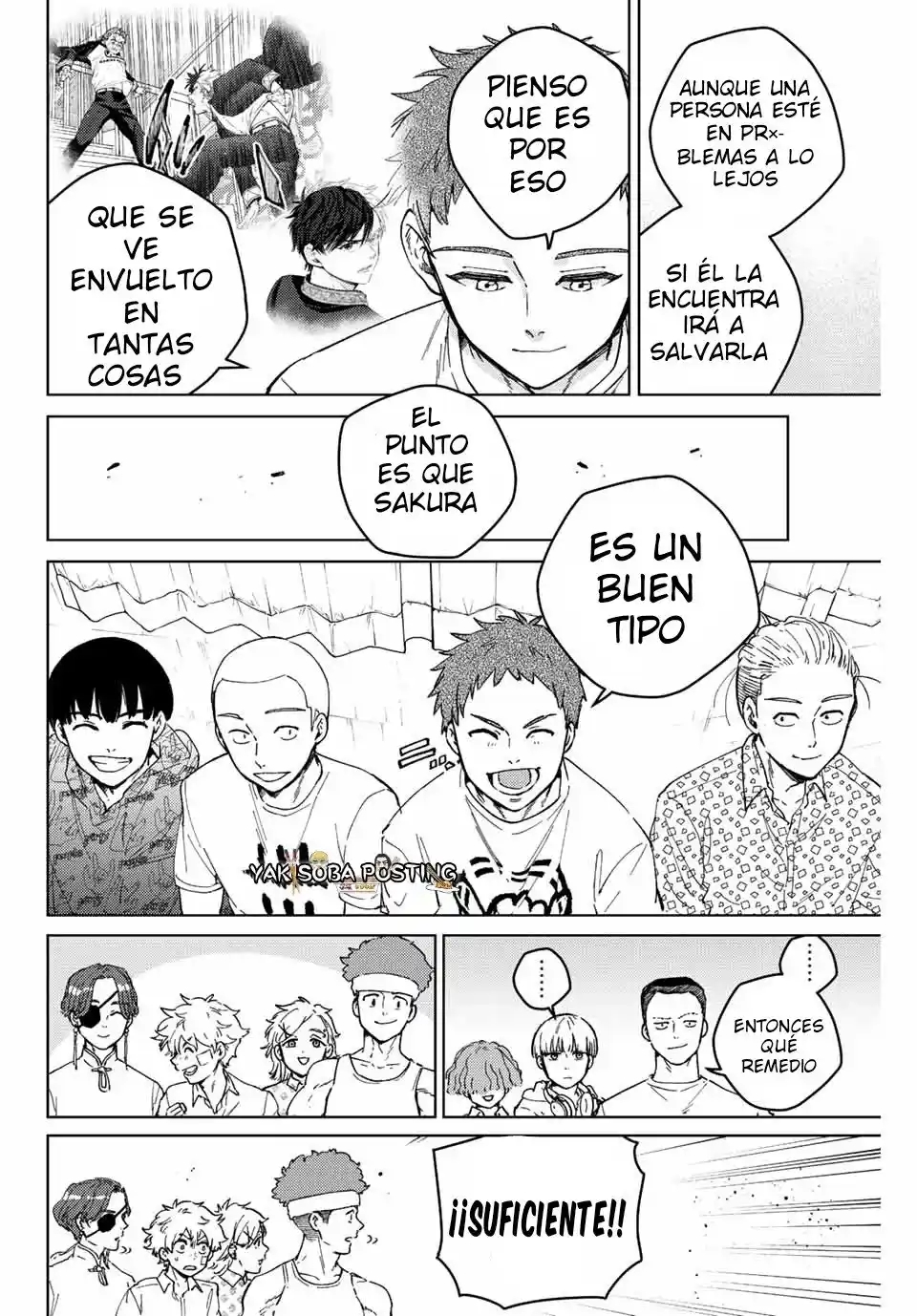WIND BREAKER Capitulo 91: Para quien es la fuerza página 14