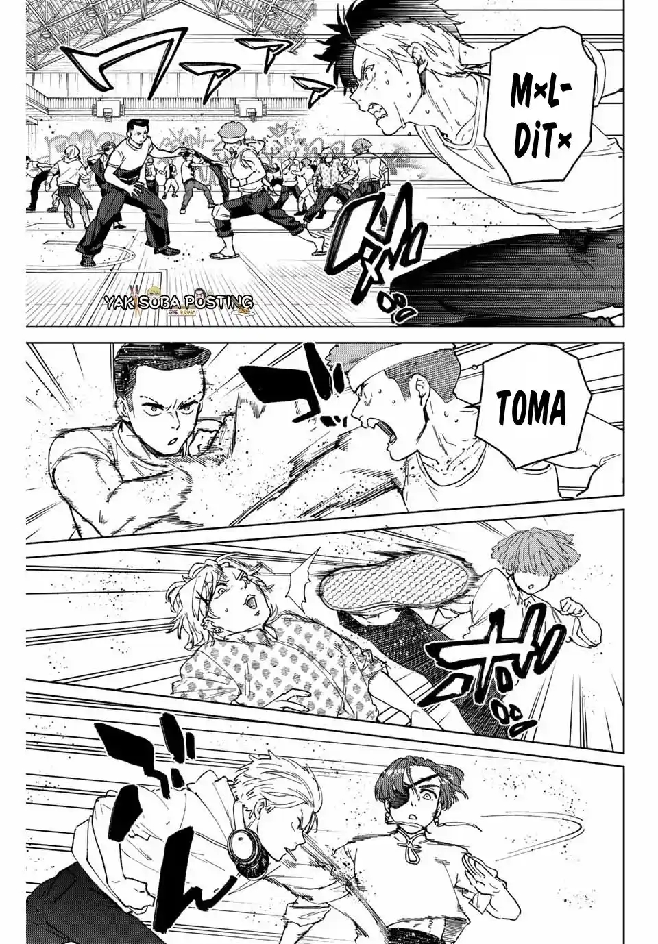 WIND BREAKER Capitulo 91: Para quien es la fuerza página 7