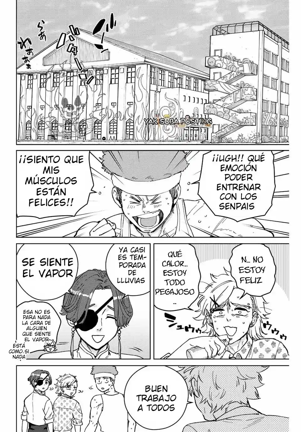 WIND BREAKER Capitulo 91: Para quien es la fuerza página 8