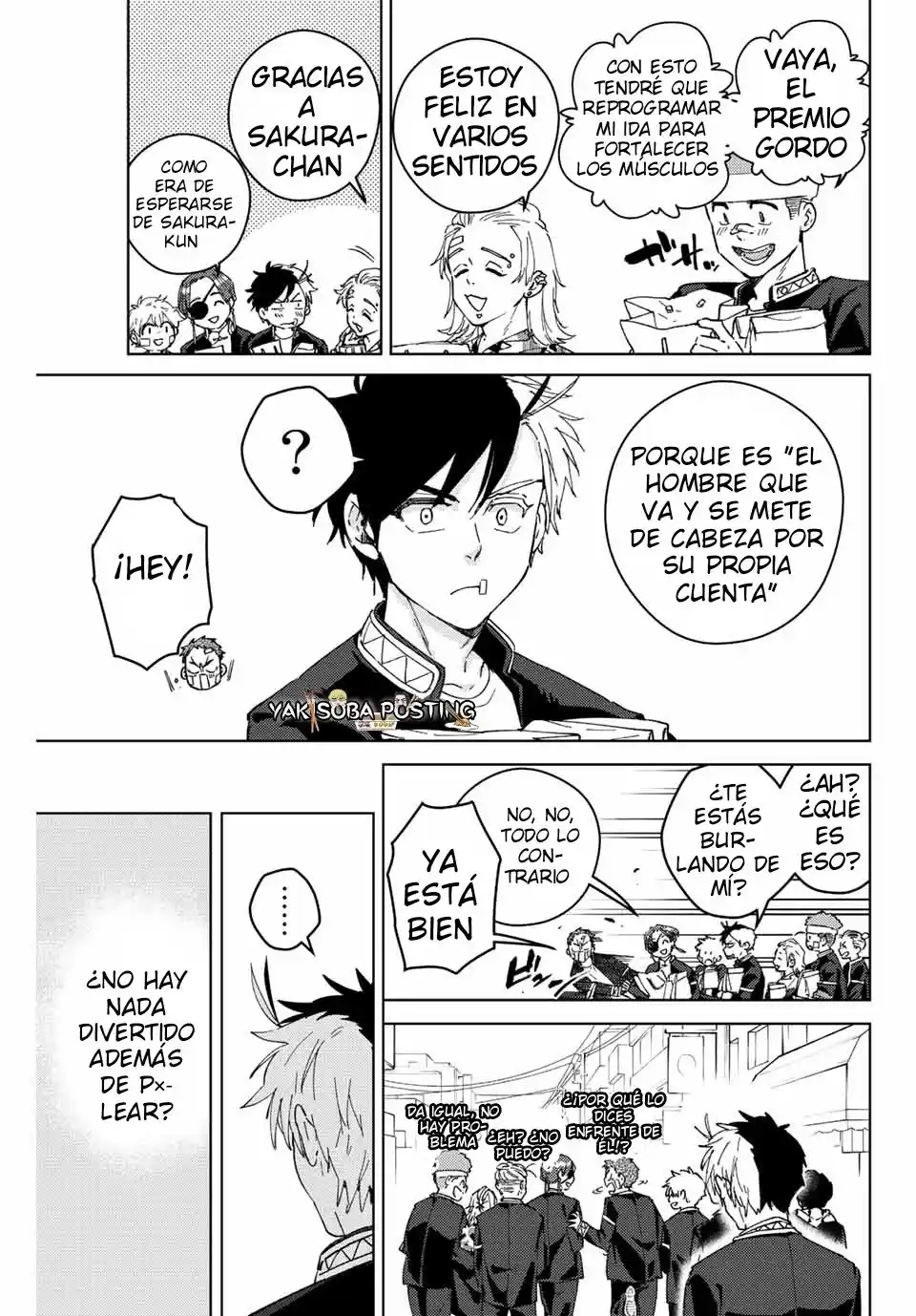 WIND BREAKER Capitulo 92: Declaración de Guerra página 13