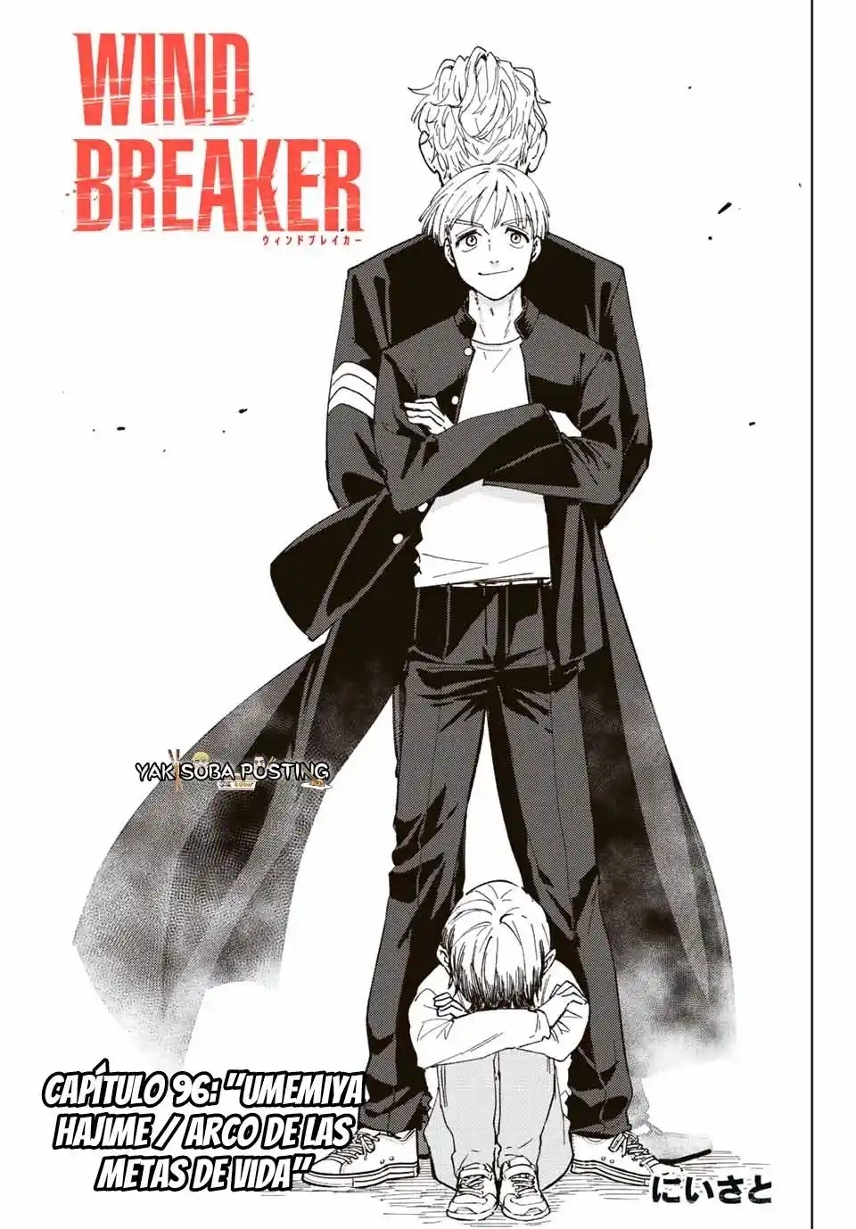 WIND BREAKER Capitulo 96: Umemiya Hajime/Arco de las metas de vida página 3