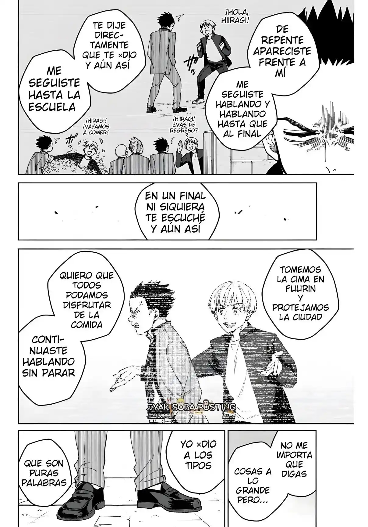 WIND BREAKER Capitulo 97: Umemiya Hajime/Arco de las metas de vida página 8