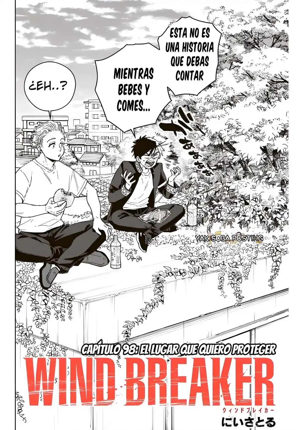 WIND BREAKER Capitulo 98: El Lugar que Quiero proteger página 4