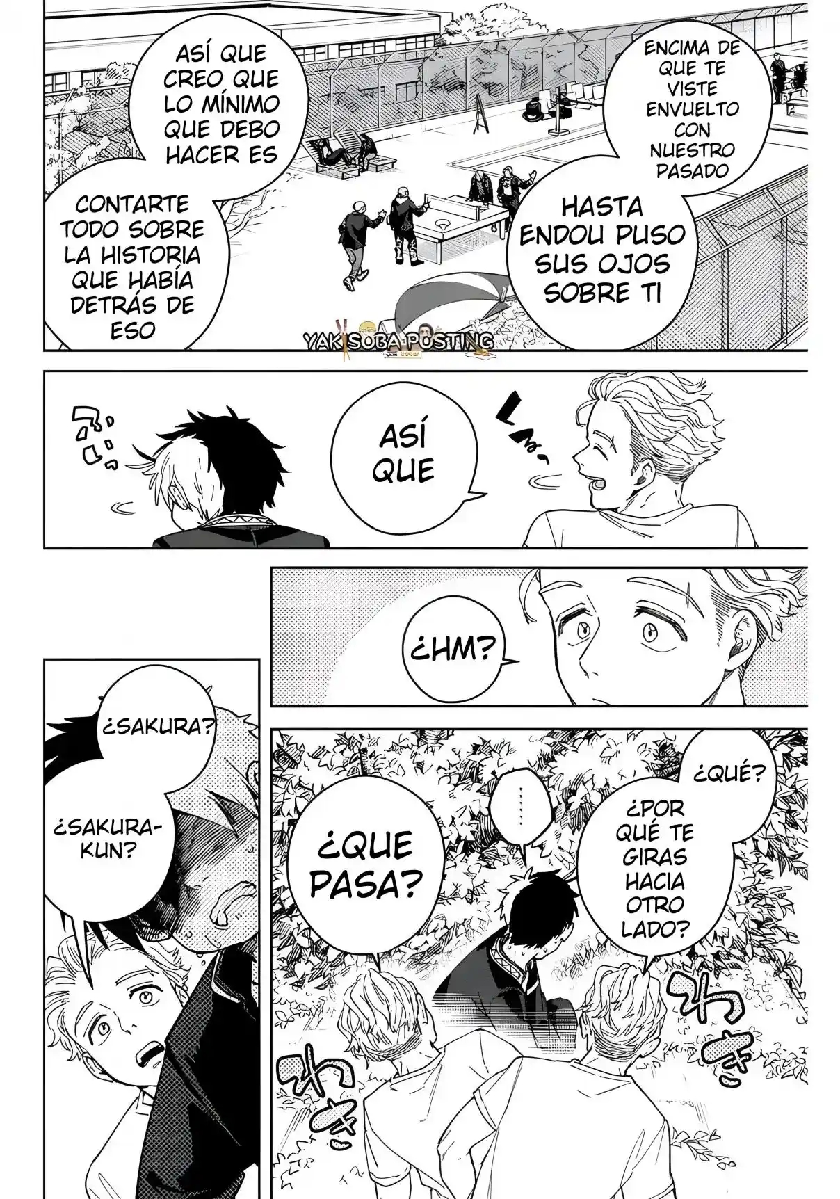 WIND BREAKER Capitulo 98: El Lugar que Quiero proteger página 6