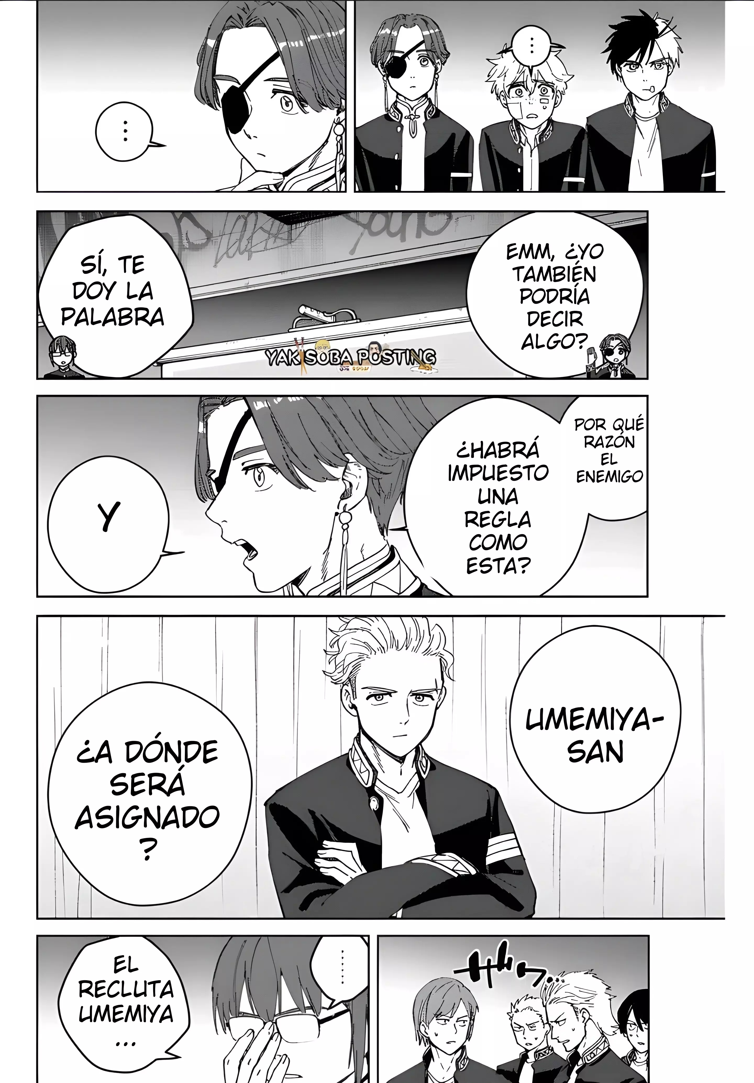 WIND BREAKER Capitulo 99: Consejo de Guerra página 13