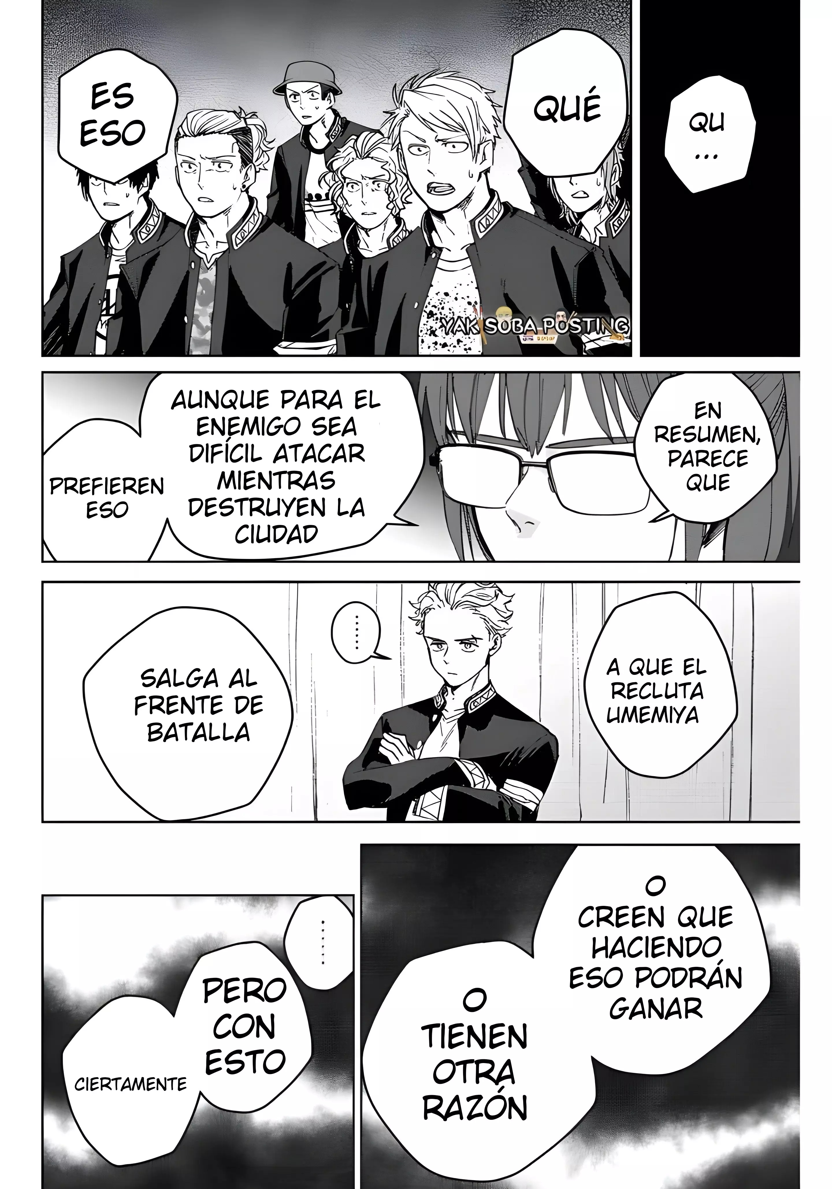 WIND BREAKER Capitulo 99: Consejo de Guerra página 15