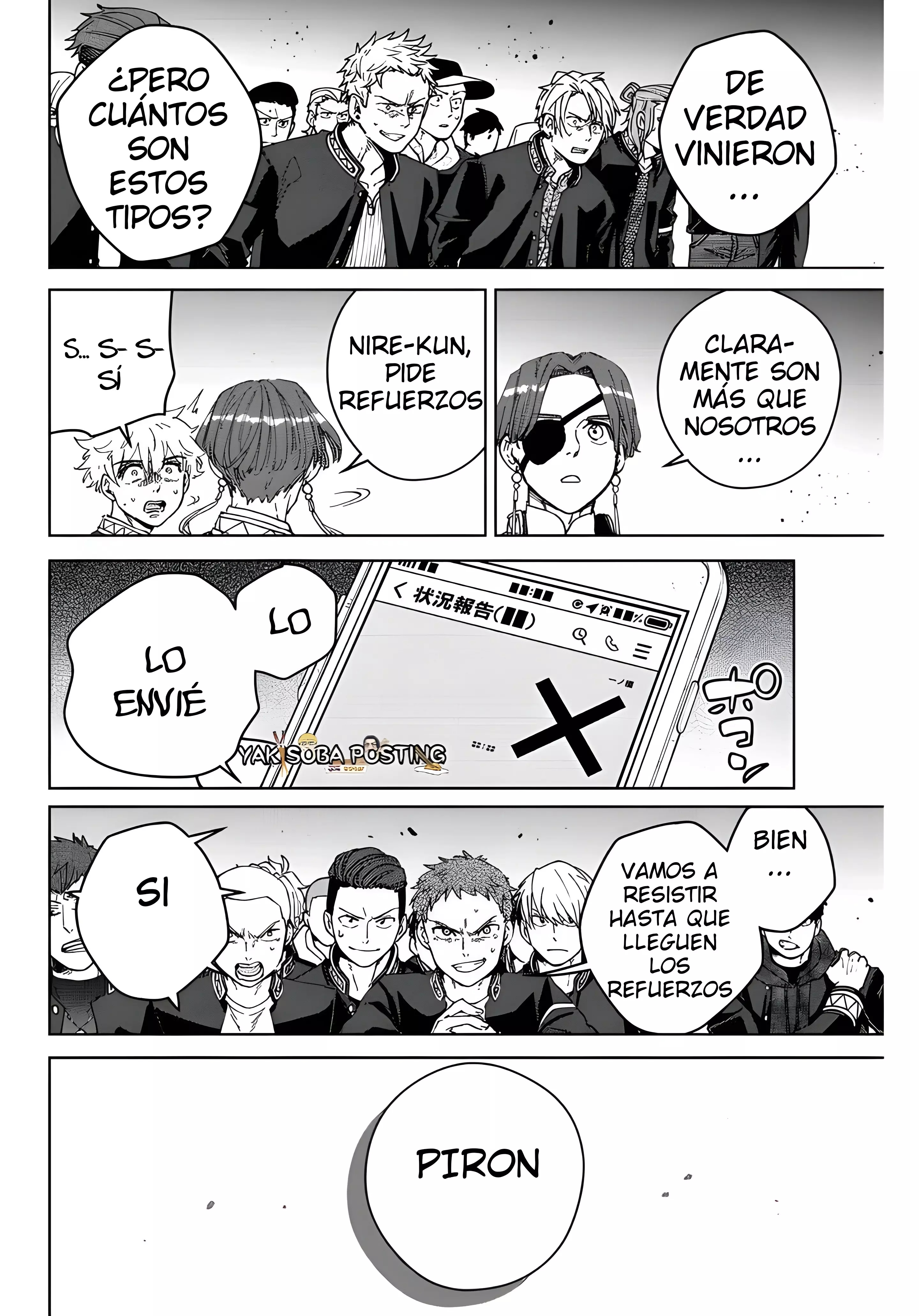 WIND BREAKER Capitulo 99: Consejo de Guerra página 22