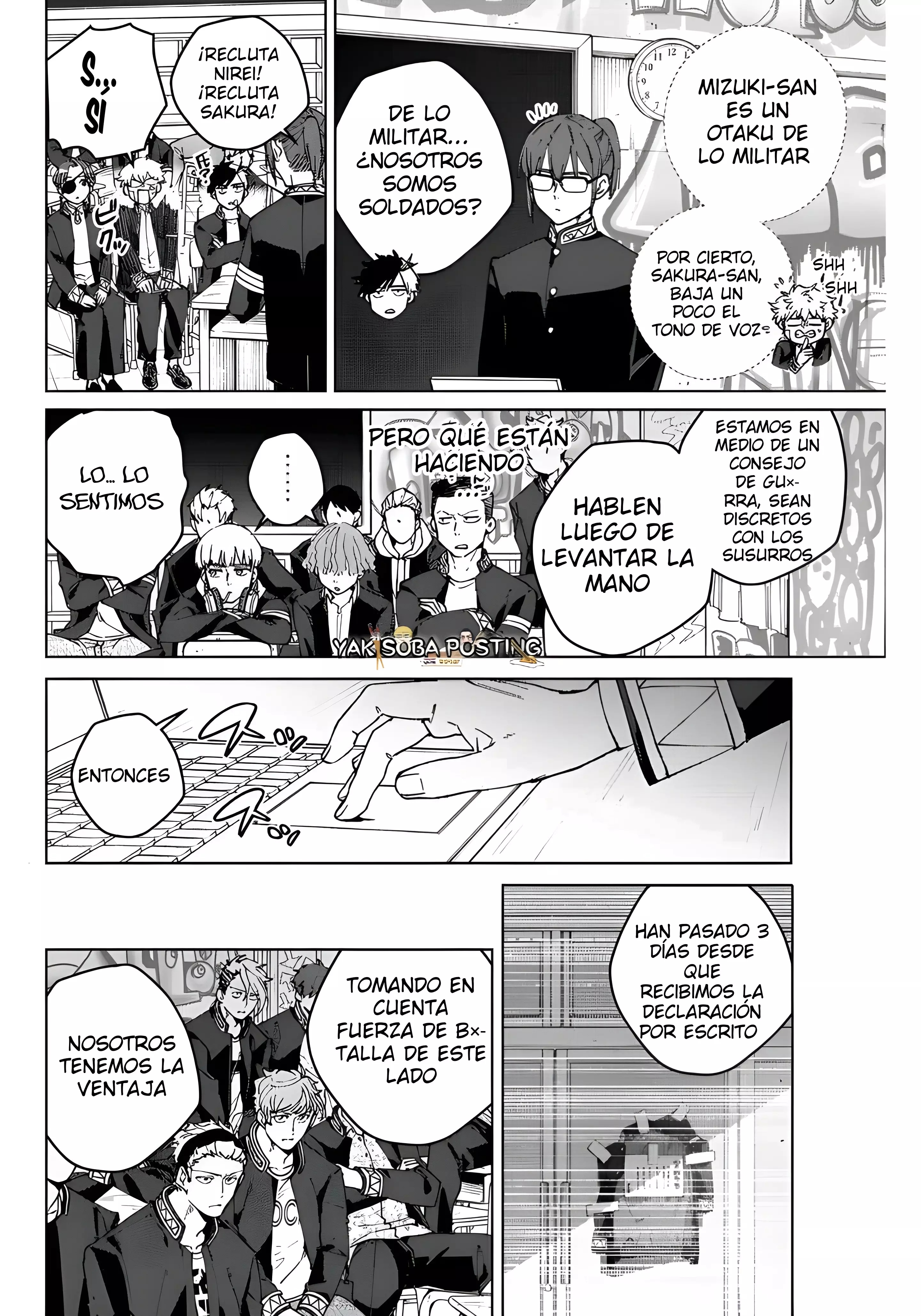 WIND BREAKER Capitulo 99: Consejo de Guerra página 5