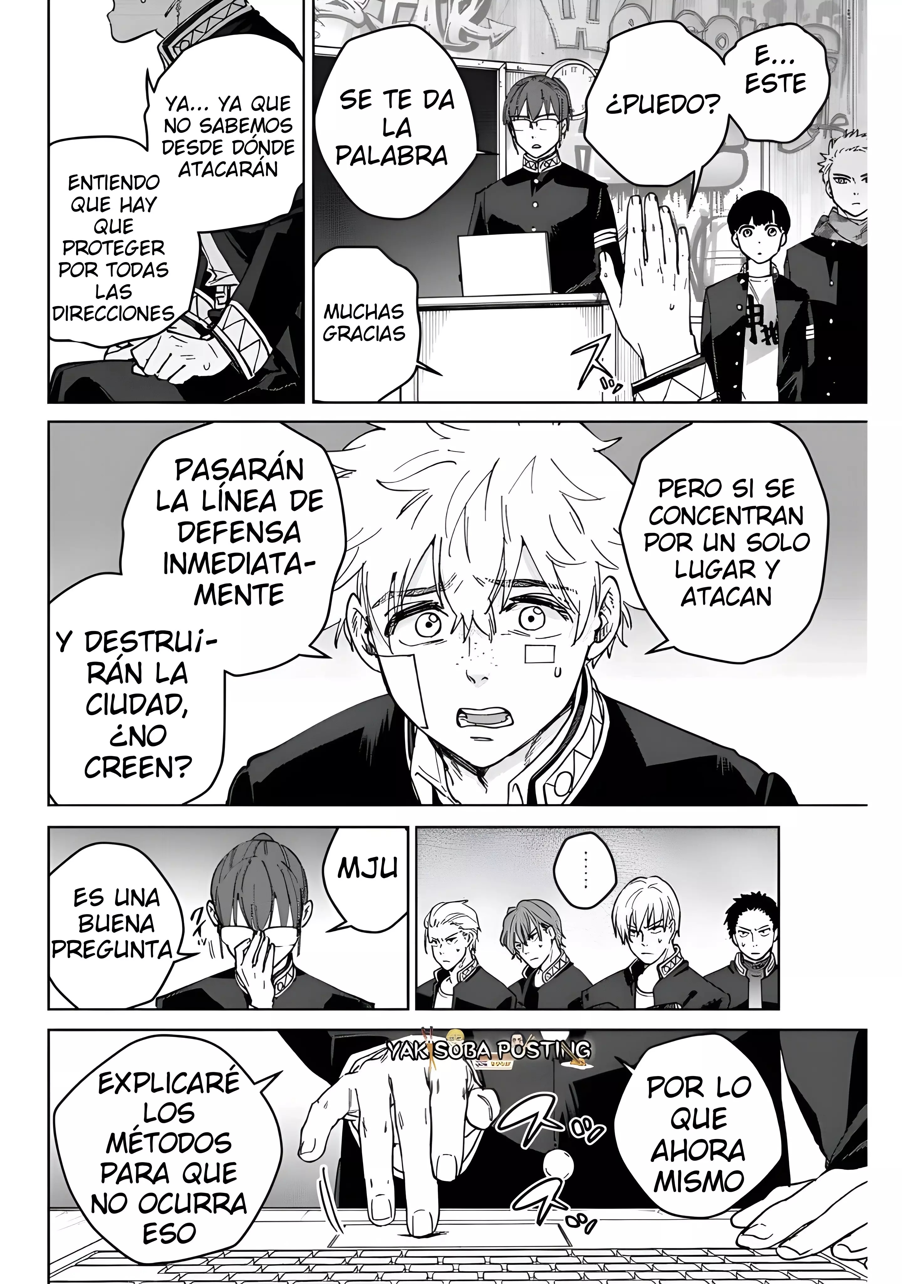 WIND BREAKER Capitulo 99: Consejo de Guerra página 9