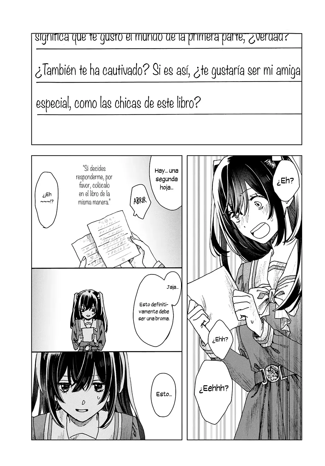 Haikei, Arishi Hini Saku Hanatachi He Capitulo 1 página 19