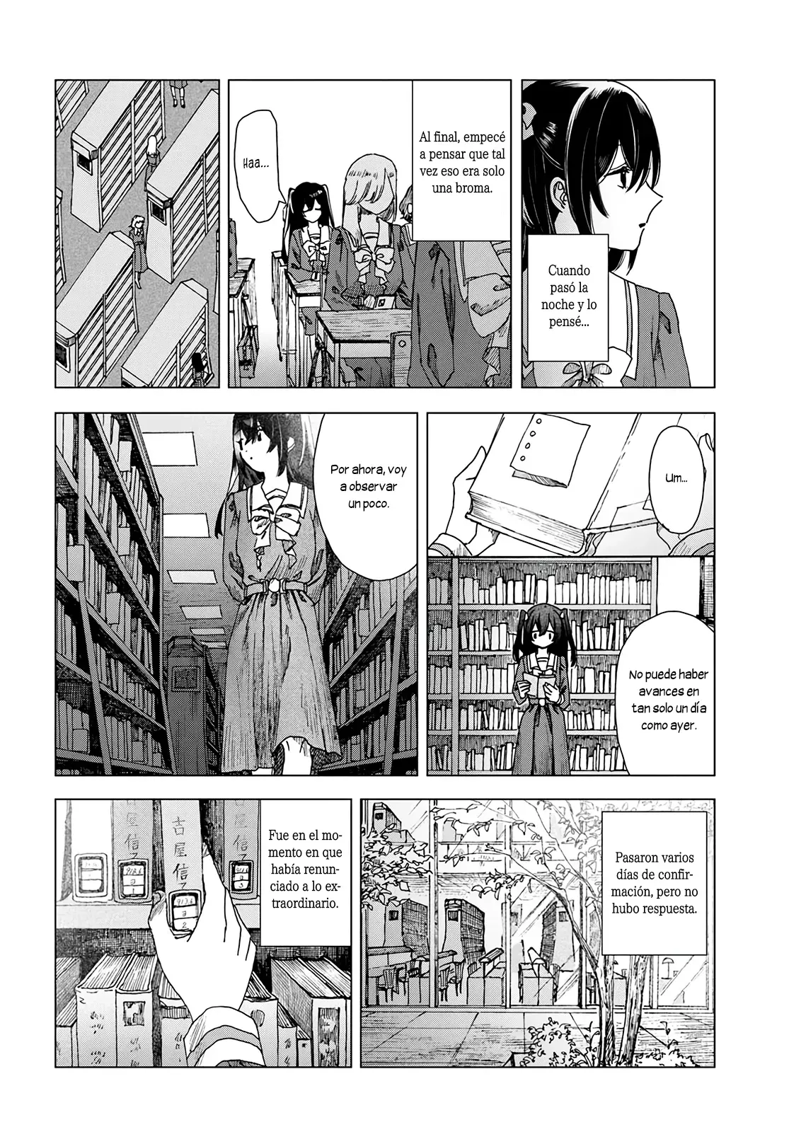 Haikei, Arishi Hini Saku Hanatachi He Capitulo 1 página 22