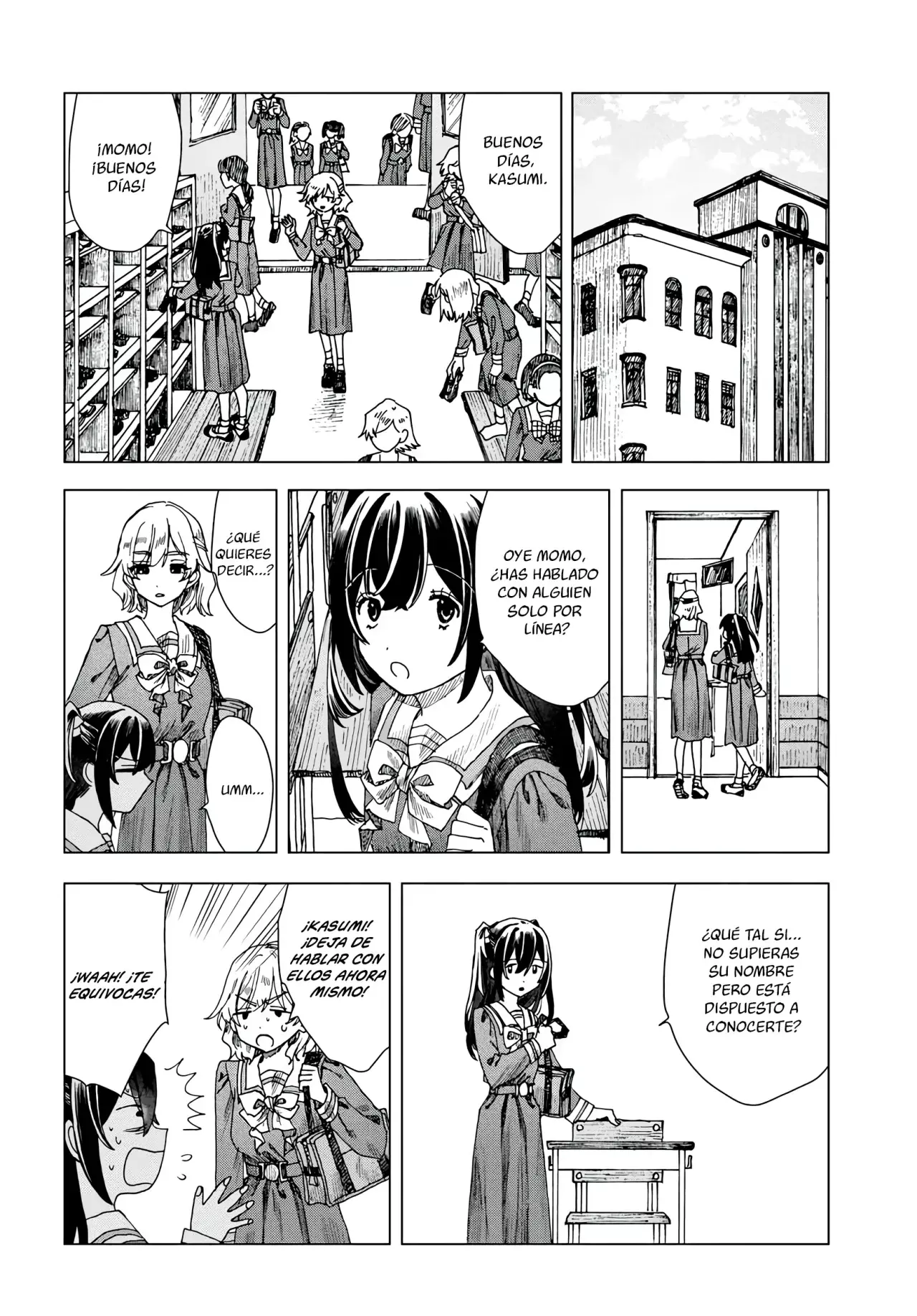 Haikei, Arishi Hini Saku Hanatachi He Capitulo 2 página 9