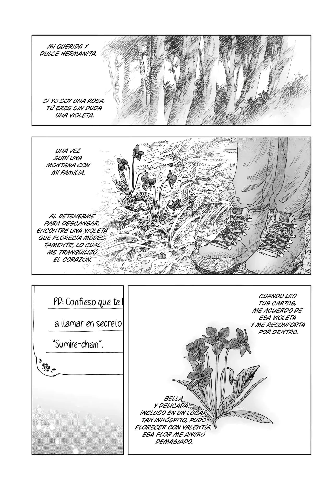 Haikei, Arishi Hini Saku Hanatachi He Capitulo 3 página 14