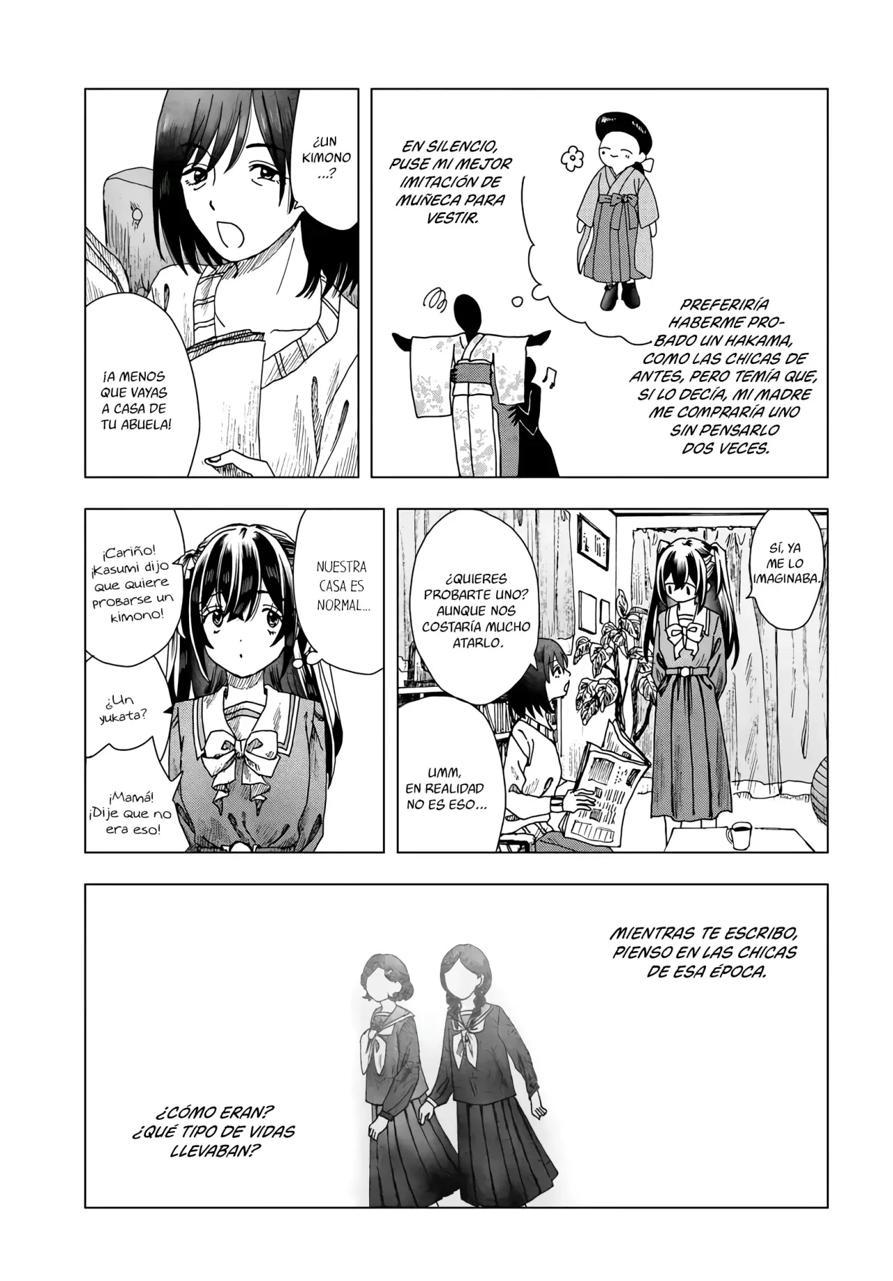 Haikei, Arishi Hini Saku Hanatachi He Capitulo 3 página 8