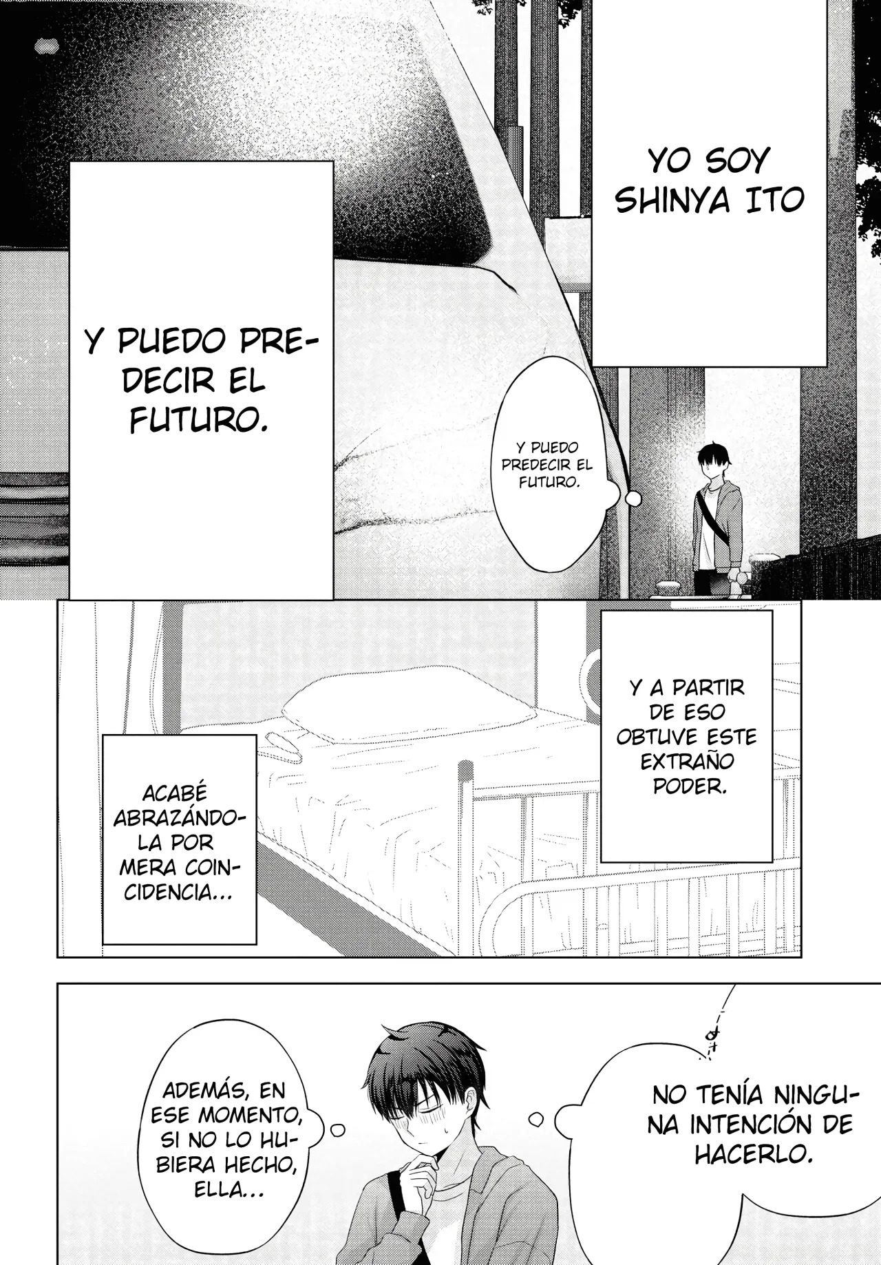 Puedo ver unos minutos en el futuro, pero no entiendo el corazón de las mujeres. Capitulo 1 página 15