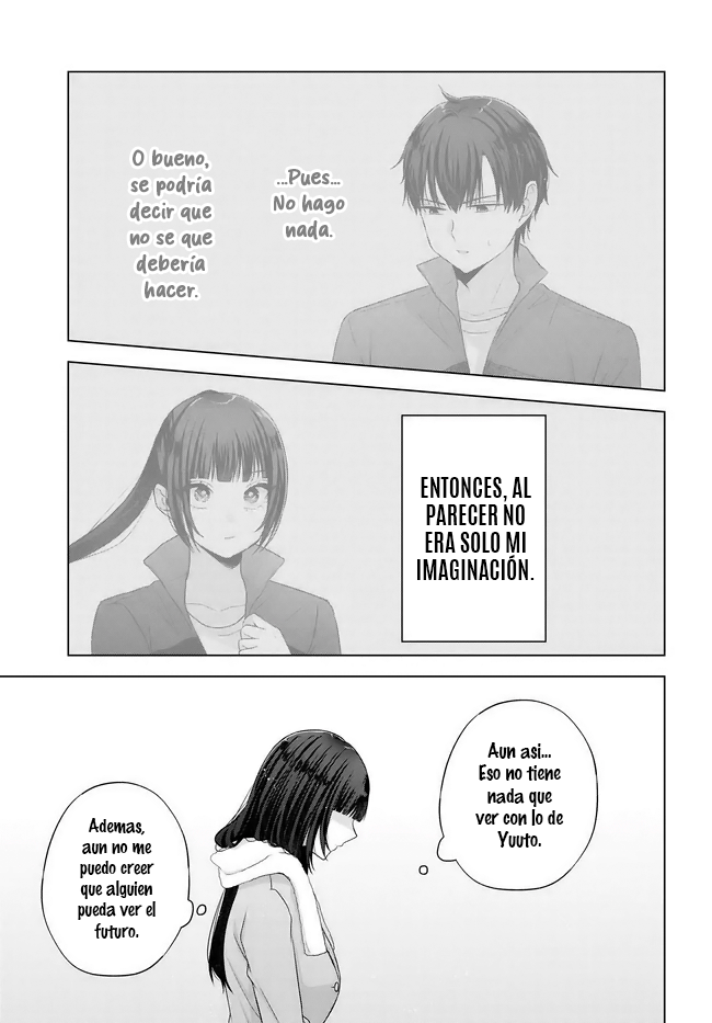 Puedo ver unos minutos en el futuro, pero no entiendo el corazón de las mujeres. Capitulo 16.1 página 9