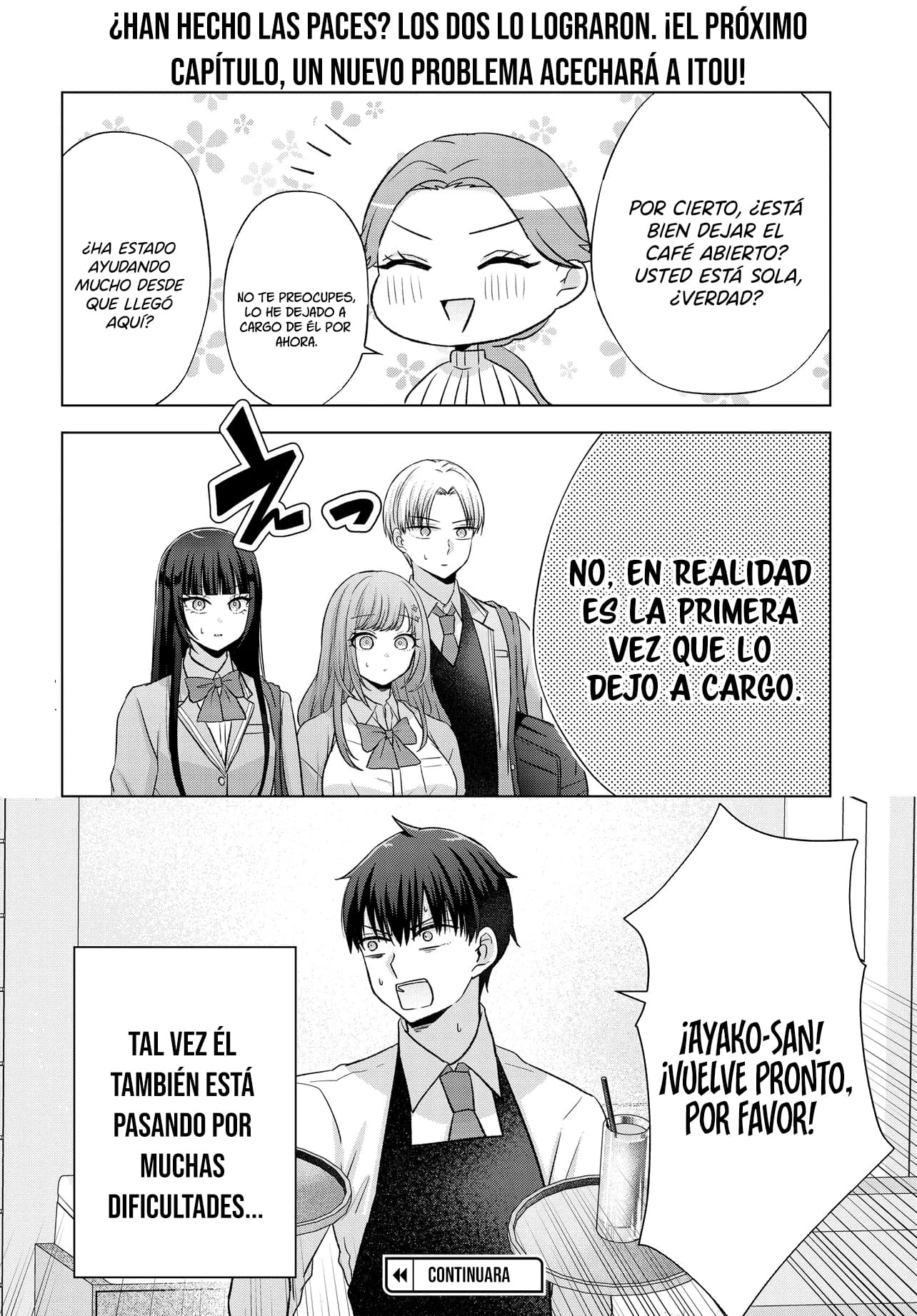 Puedo ver unos minutos en el futuro, pero no entiendo el corazón de las mujeres. Capitulo 3.2 página 17