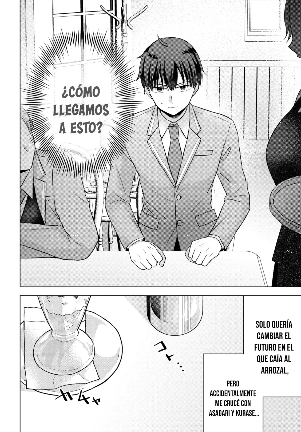 Puedo ver unos minutos en el futuro, pero no entiendo el corazón de las mujeres. Capitulo 3 página 6