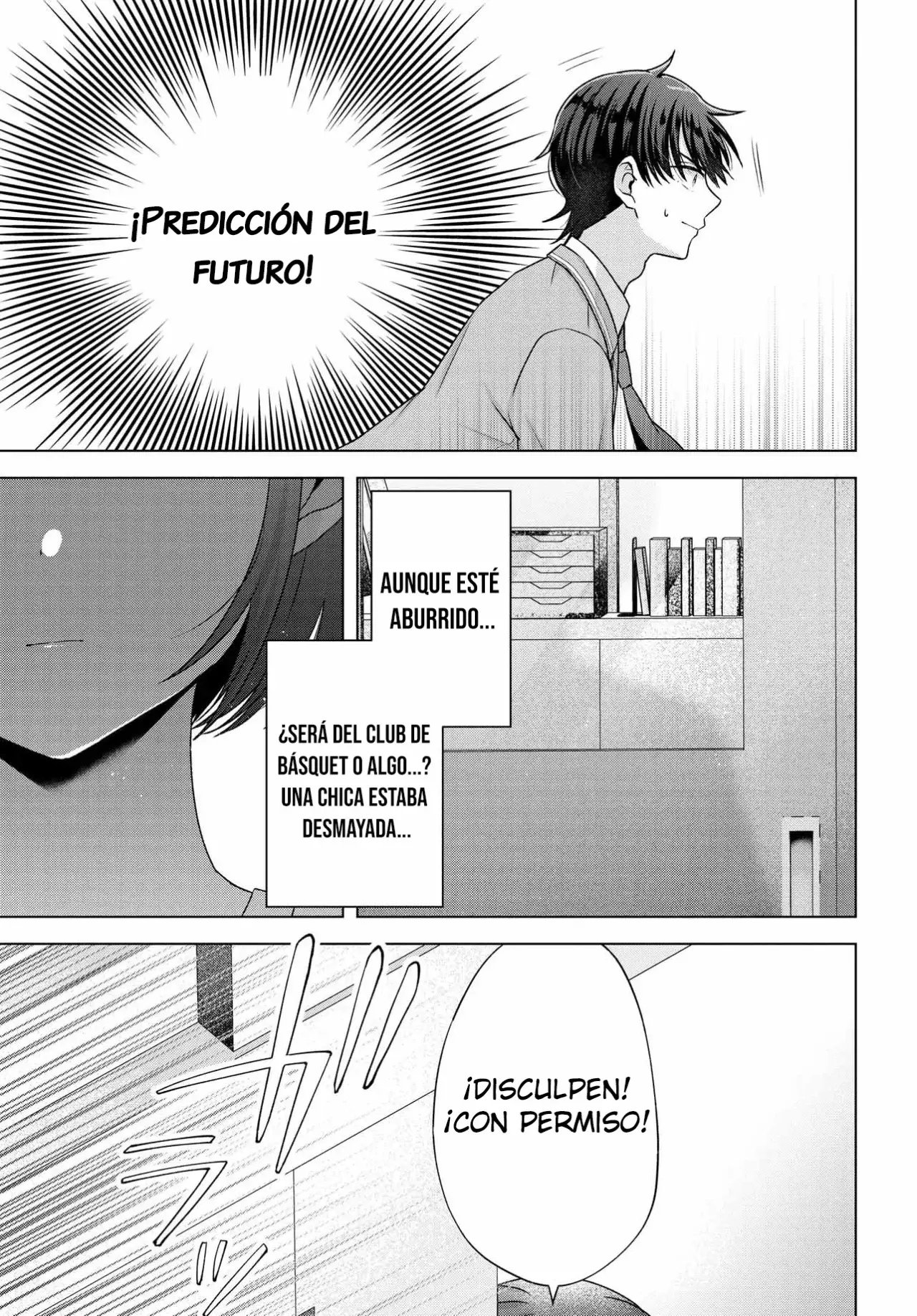 Puedo ver unos minutos en el futuro, pero no entiendo el corazón de las mujeres. Capitulo 5.2 página 5