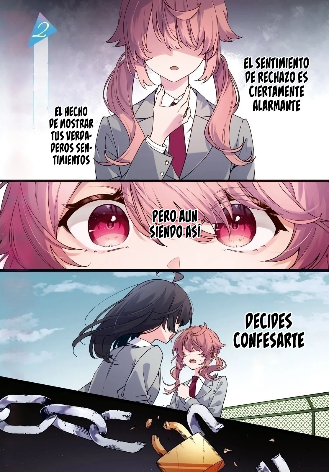 Una canción para que puedas rugir Capitulo 1: La llave del corazón página 6