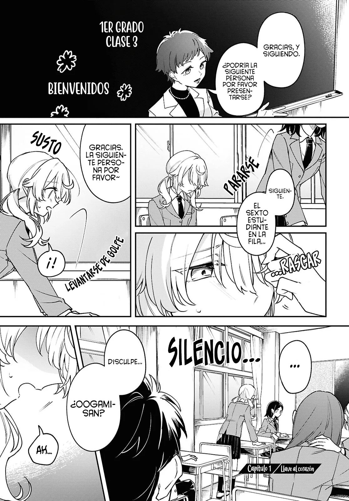 Una canción para que puedas rugir Capitulo 1: La llave del corazón página 8