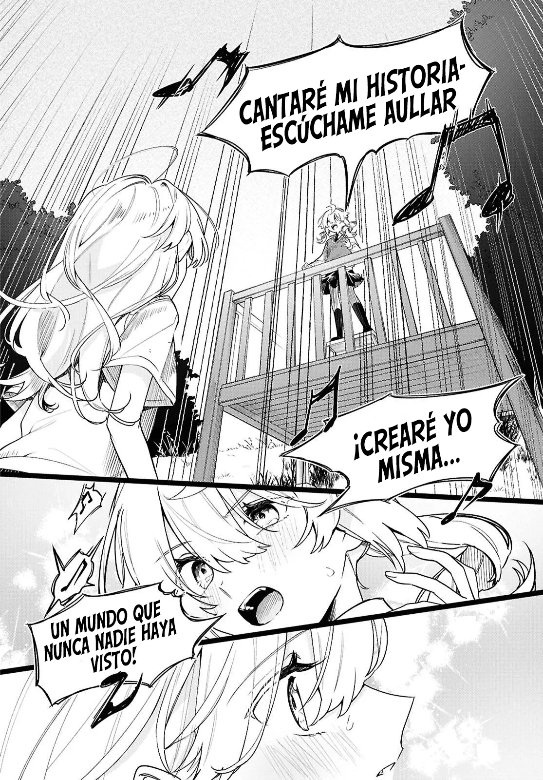 Una canción para que puedas rugir Capitulo 11: No quiero rendirme página 32