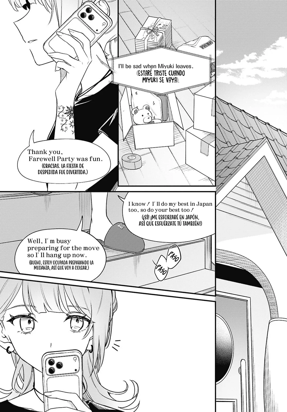 Una canción para que puedas rugir Capitulo 14: Me di cuenta página 43