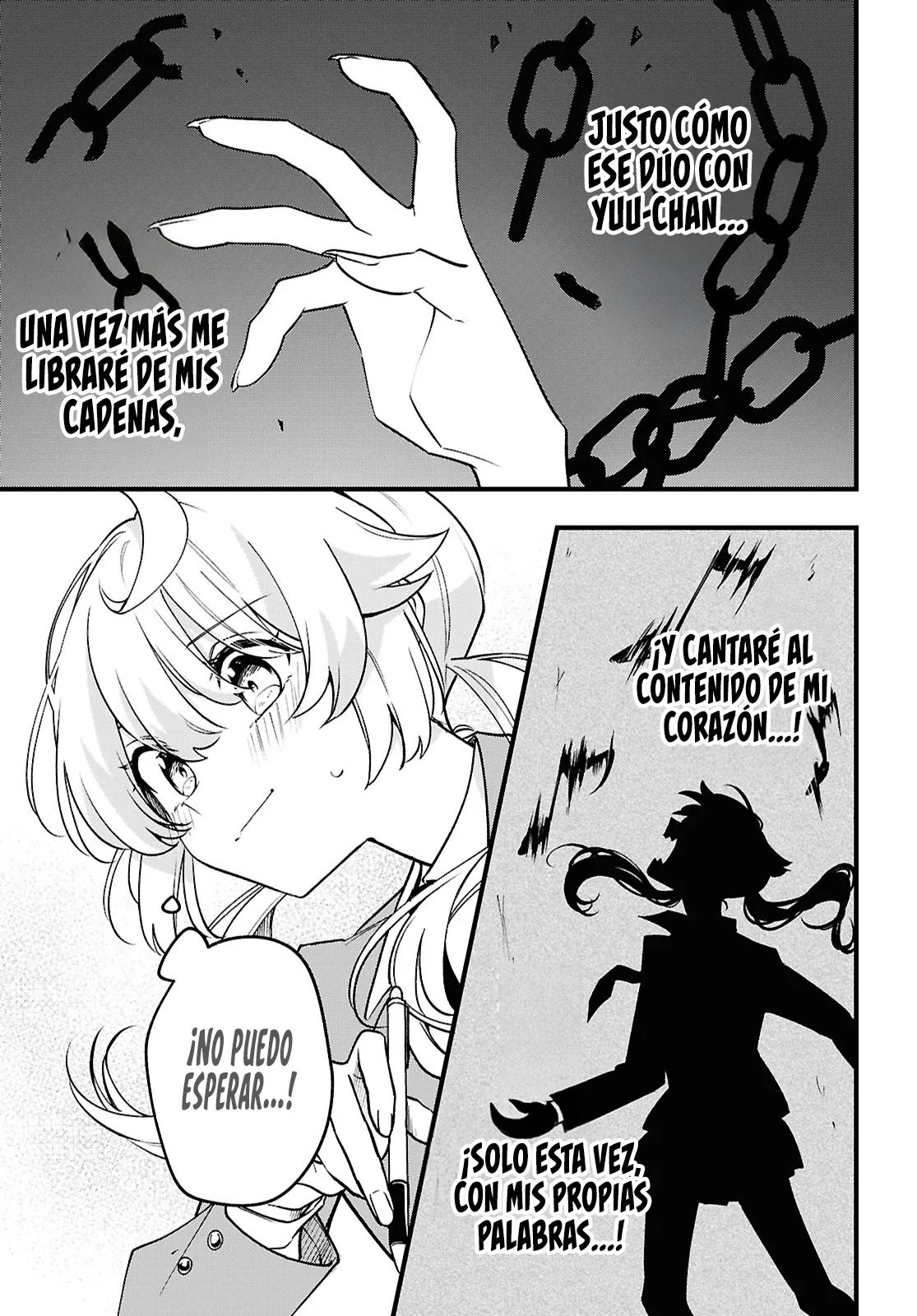 Una canción para que puedas rugir Capitulo 4: Porque somos compañeras página 30