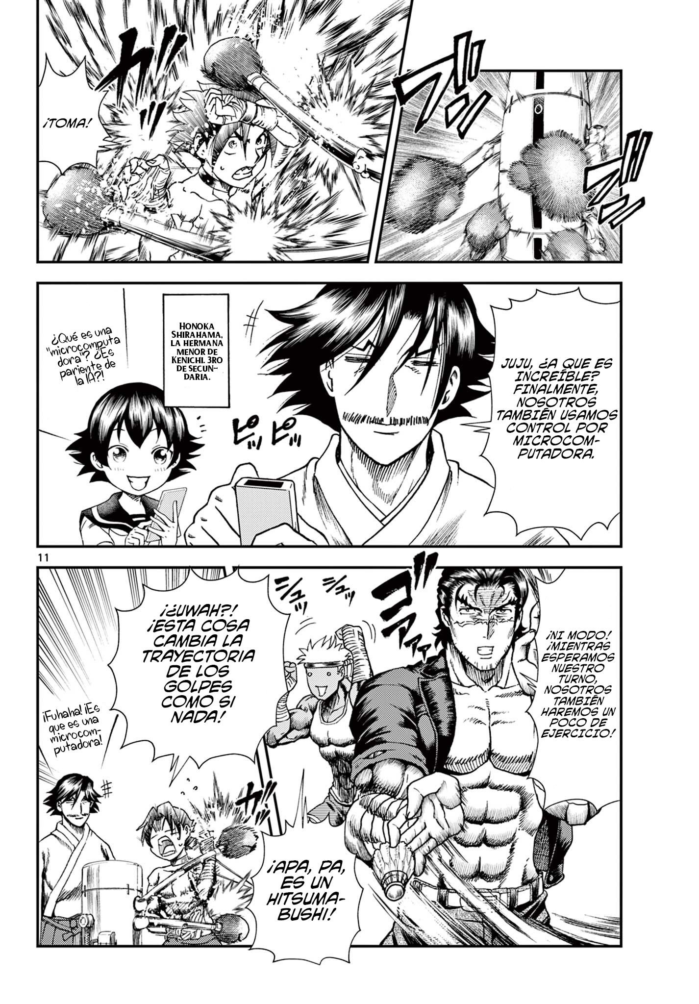Kenichi 2 "El discípulo más fuerte de la historia" ~Arco de los Maestros~ Capitulo 1 página 10