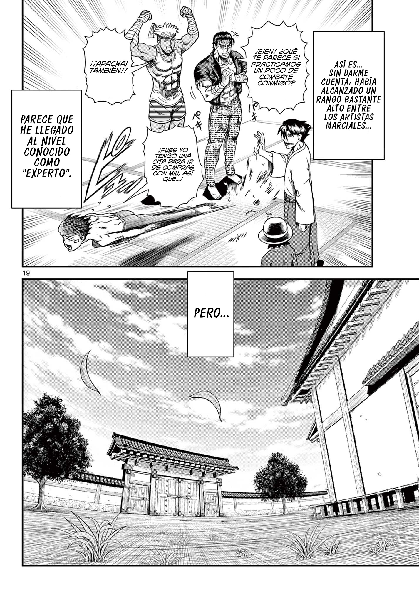 Kenichi 2 "El discípulo más fuerte de la historia" ~Arco de los Maestros~ Capitulo 1 página 18